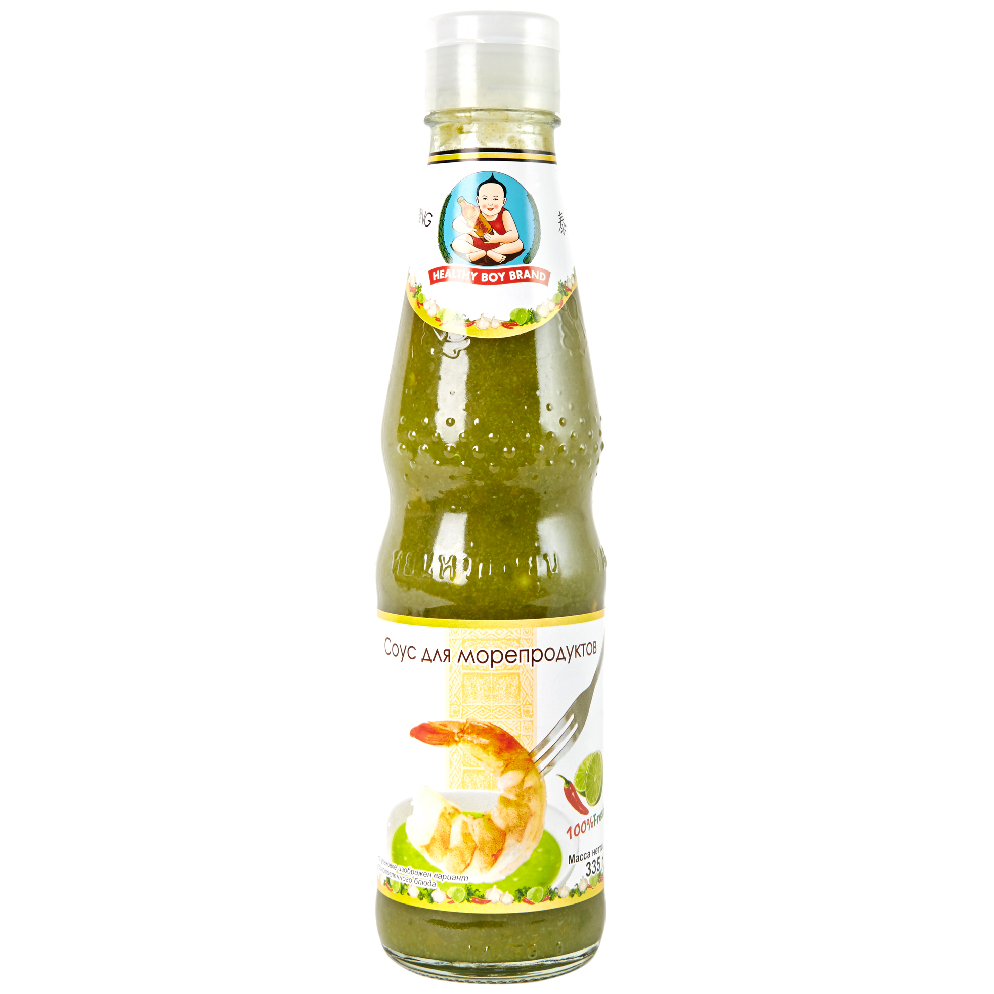 Соус healthy boy brand для морепродуктов, 165 г